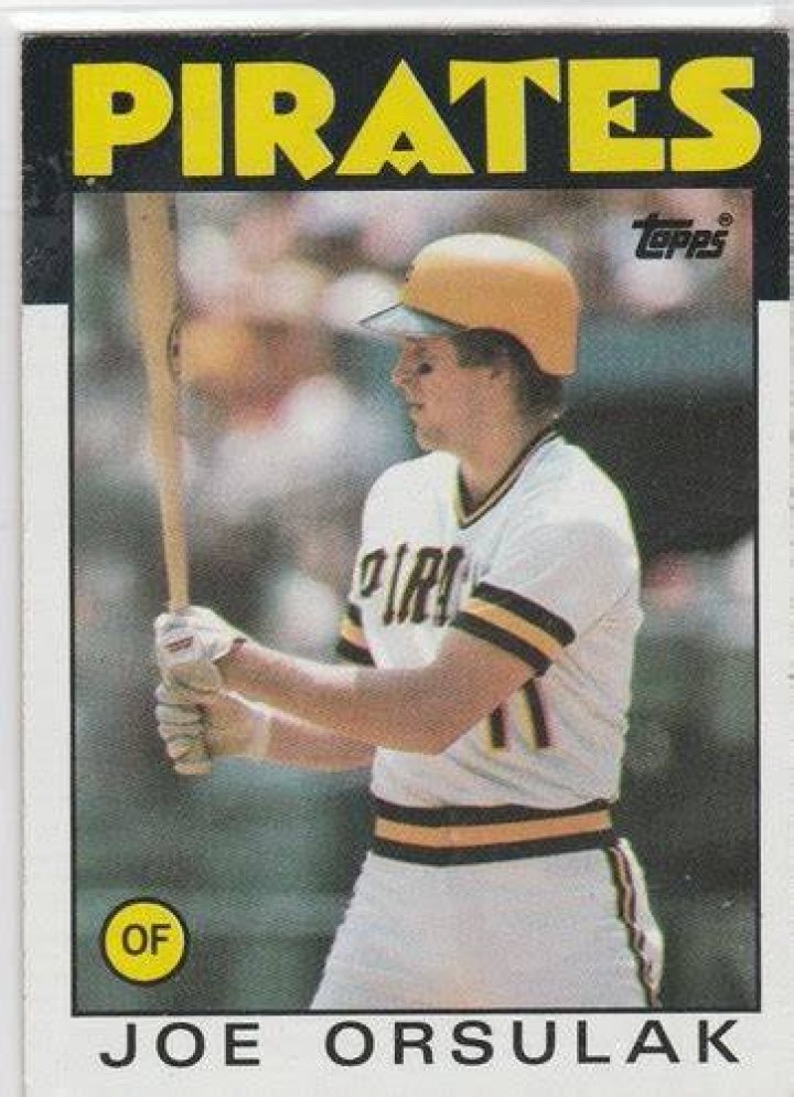 1986 Topps Blog 102 Joe Orsulak