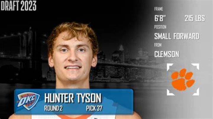 2023 NBA Draft Hunter Tyson signs a 4year deal with the Nuggets