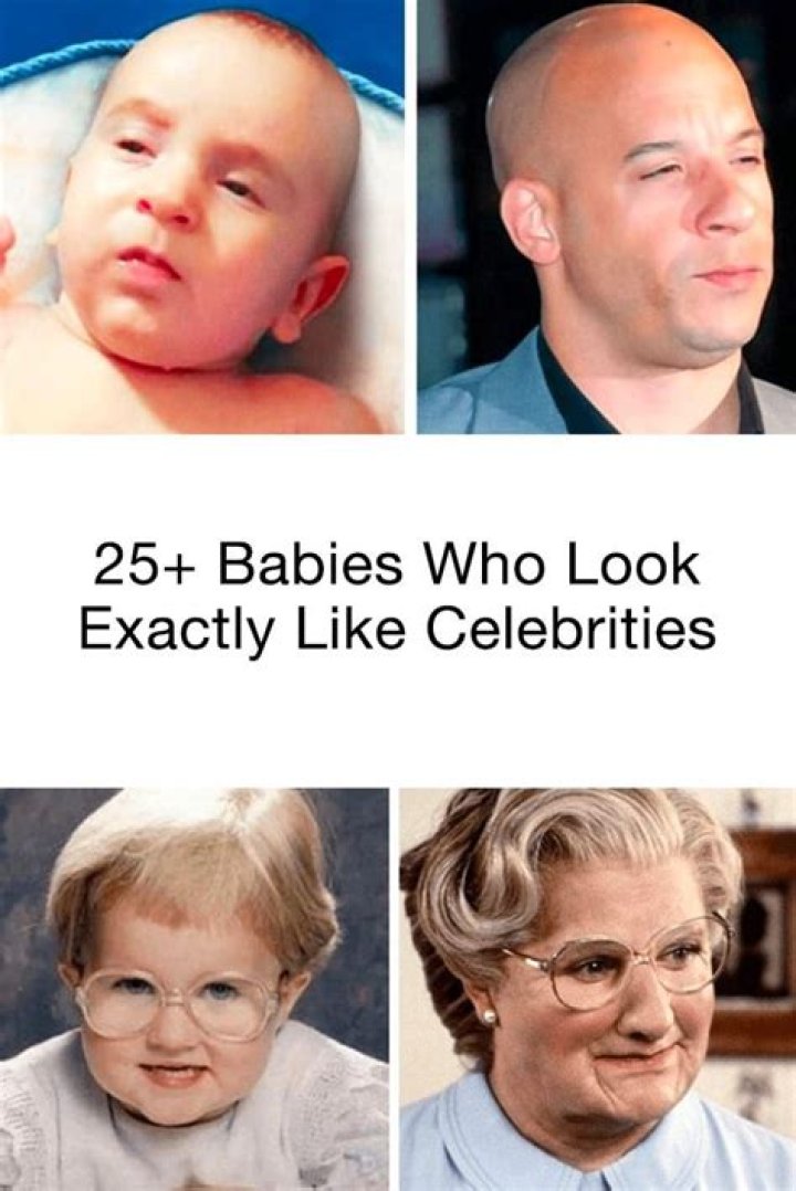 25 Babies Who Look More Like Celebrities Than The Celebrities