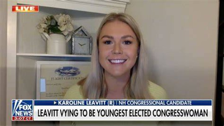 25yearold Republican bids to youngest congresswoman ever, says