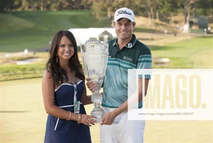 26 August 2012 Nick Watney (USA) celebrates with his wife Amber Watney
