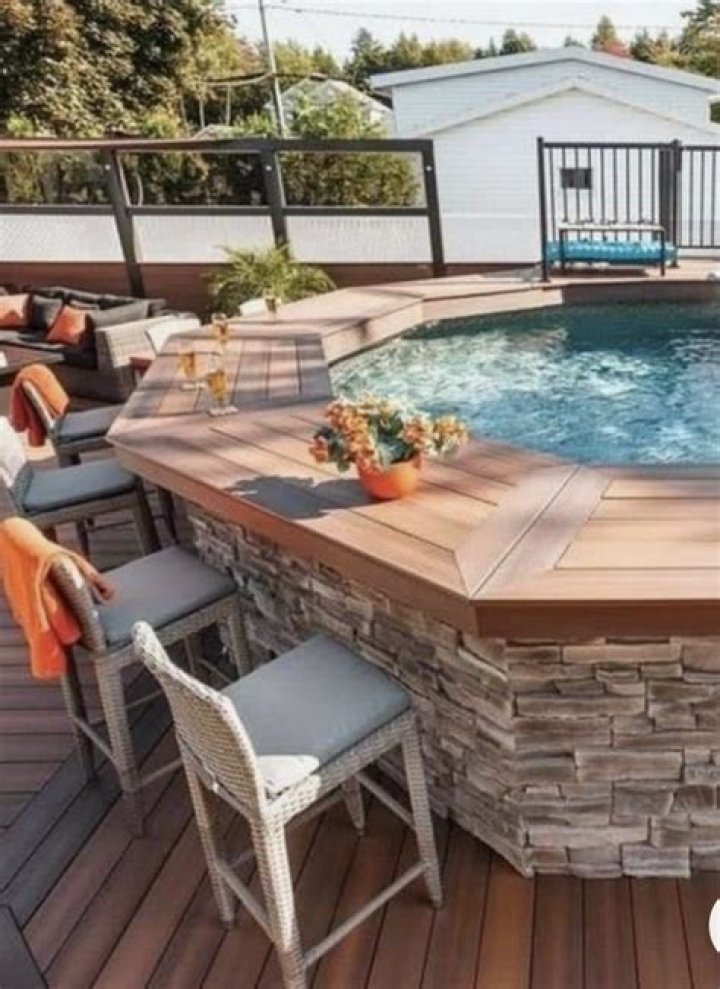5 Bold AboveGround Pool Bar Ideas The Healthy Drinker