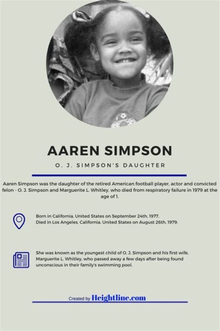 Aaren Simpson's bio Facts about the tragic death of O.J Simpson's