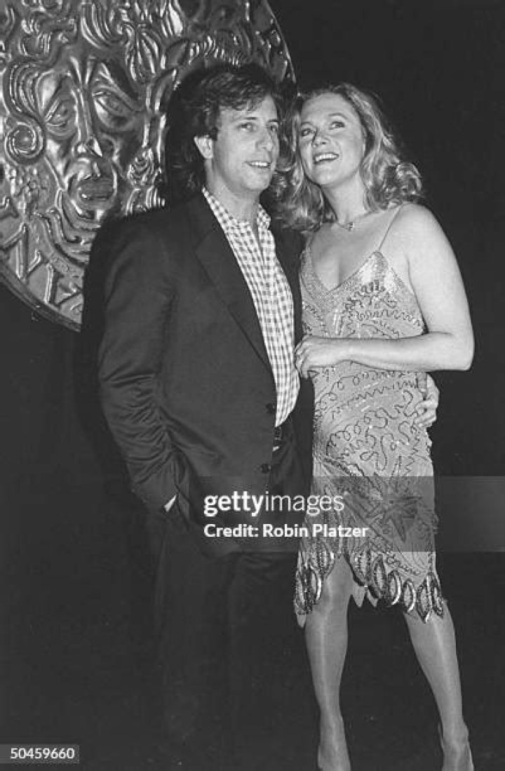 Actress Kathleen Turner w. her husband, Jay Weiss at Tony Awards
