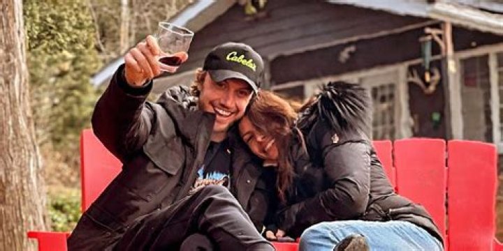 Adam Demos Poses with His OnScreen and RealLife Partner Sarah Shahi