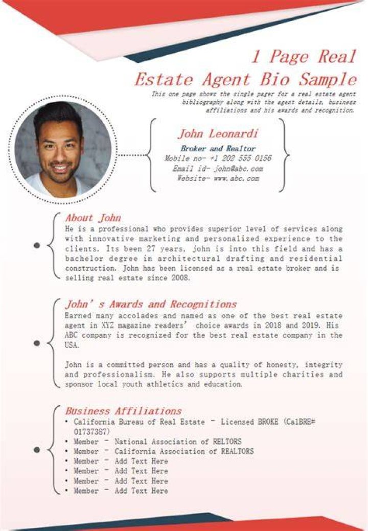 Agent Bio Align Real Estate