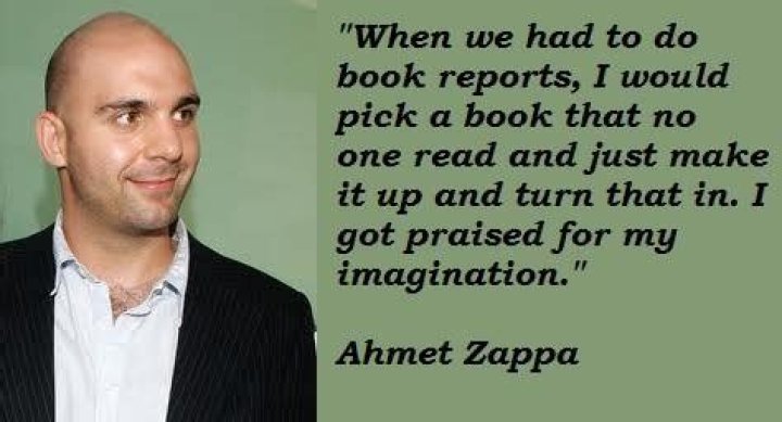 Ahmet Zappa Quotes. QuotesGram