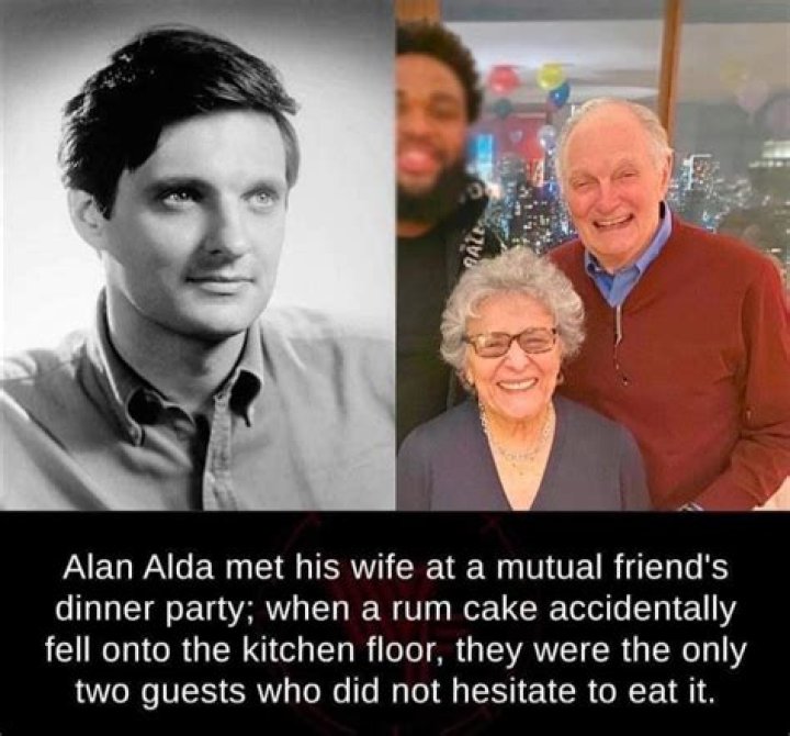 Alan Alda Met His Wife of 64 Years Over a Dropped Rum Cake Food & Wine
