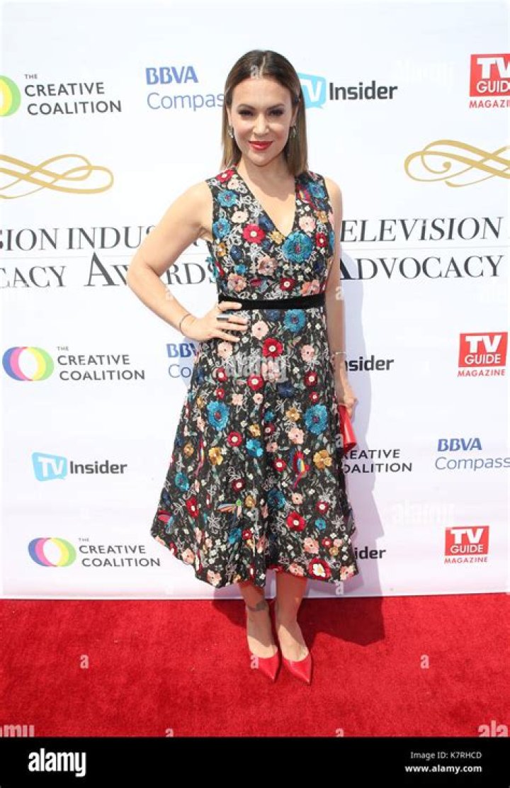 ALYSSA MILANO at Television Industry Advocacy Awards in Hollywood 09/16