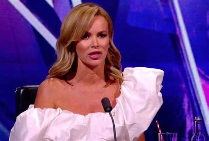 Amanda Holden wows BGT fans as she flashes legs in money dress slashed