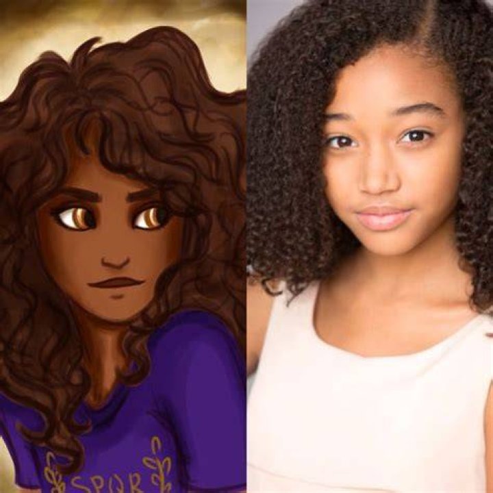 Amandla Stenberg as Hazel Levesque Natural hair styles, Cute natural