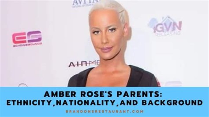 Amber Rose Race, Ethnicity, Nationality, Religion, Parents, Net Worth