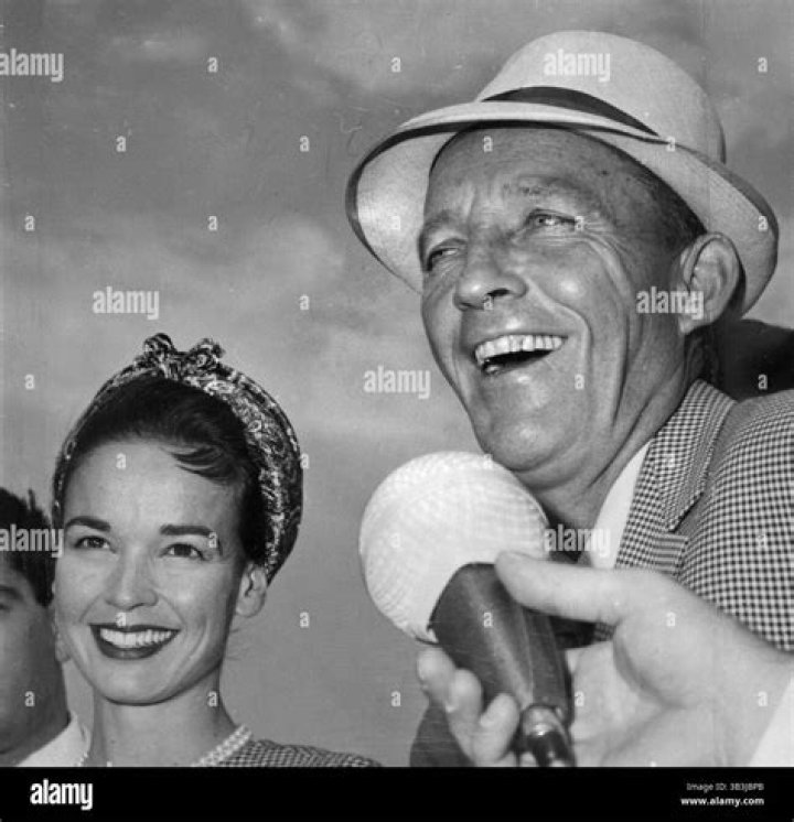 American singer and actor Bing Crosby with wife Kathryn and children