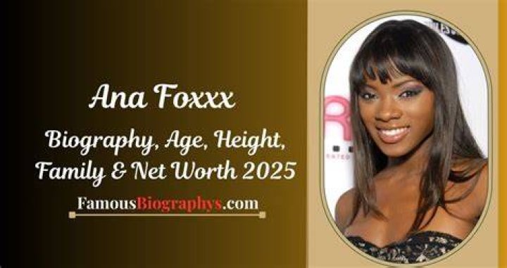 Ana Foxx Telegraph