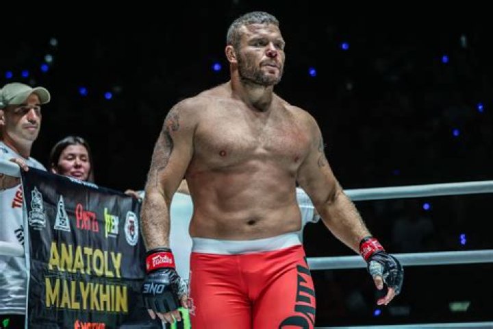 Anatoly Malykhin One on PV 5 weighin MMA Junkie