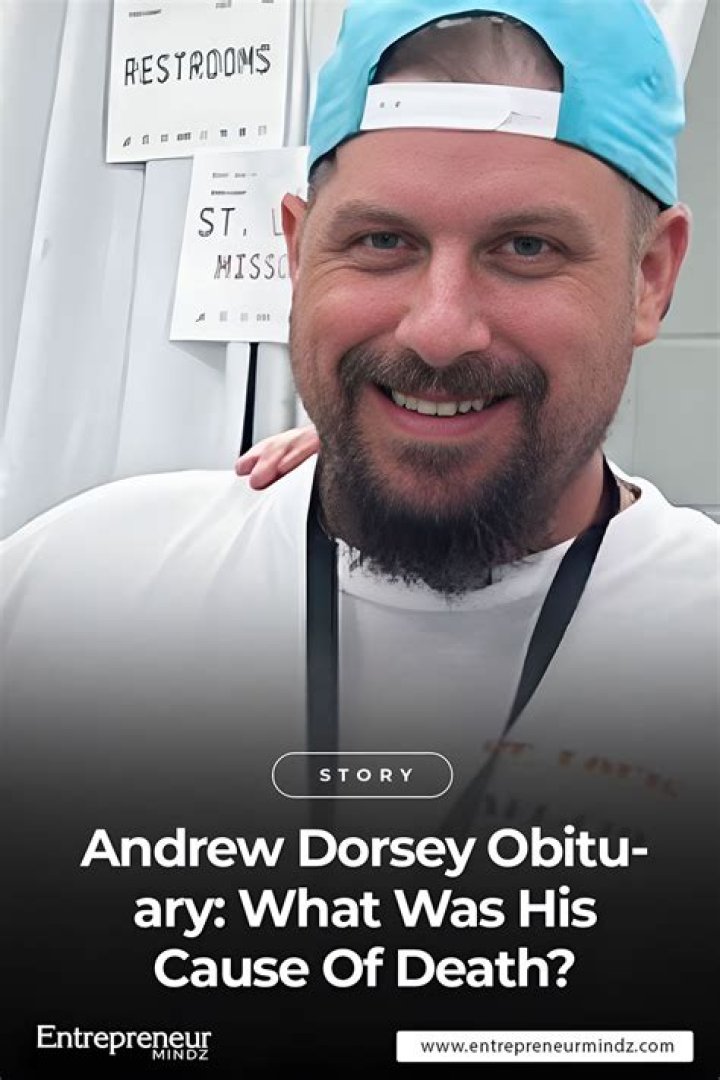 Andrew Dorsey cause of death linked to a fatal motorcycle accident