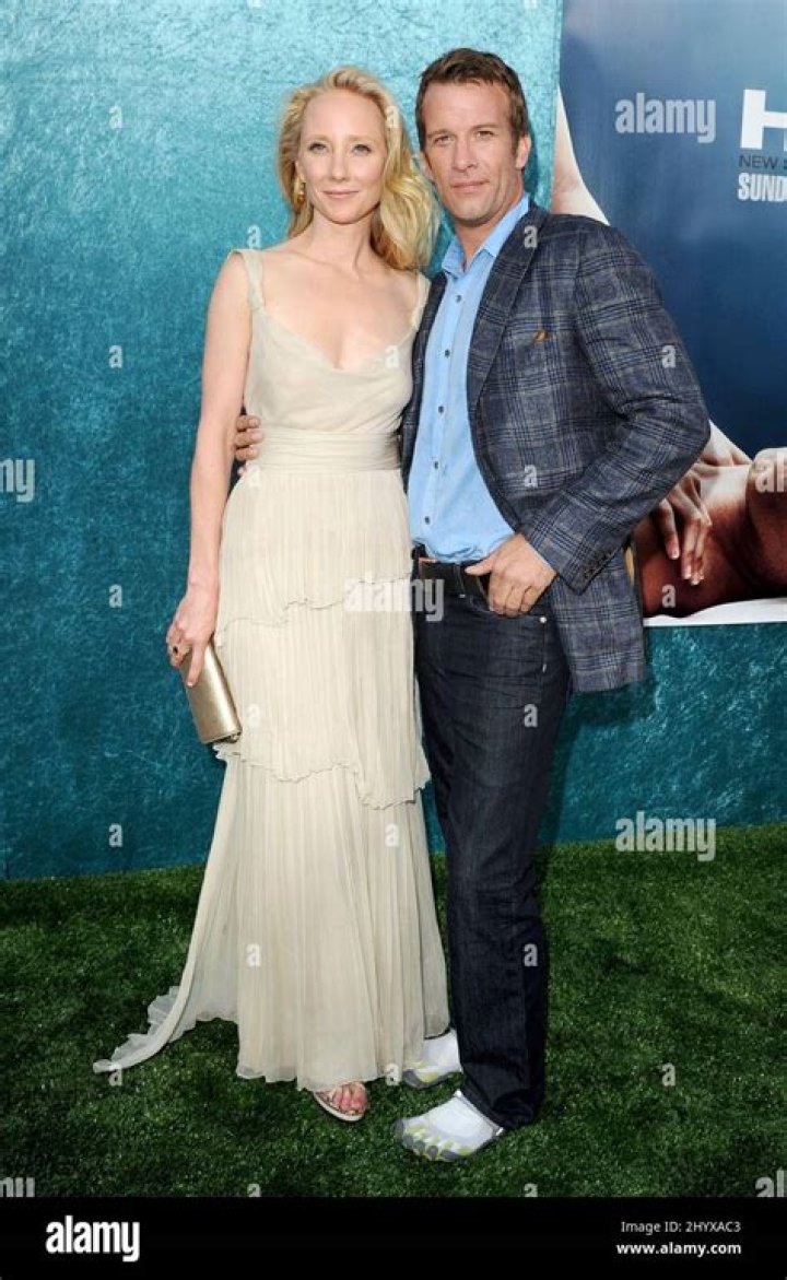 Anne Heche and Thomas Jane FINALLY make their red carpet debut as a
