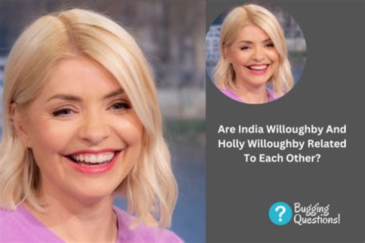 Are India Willoughby And Holly Willoughby Related To Each Other? Family