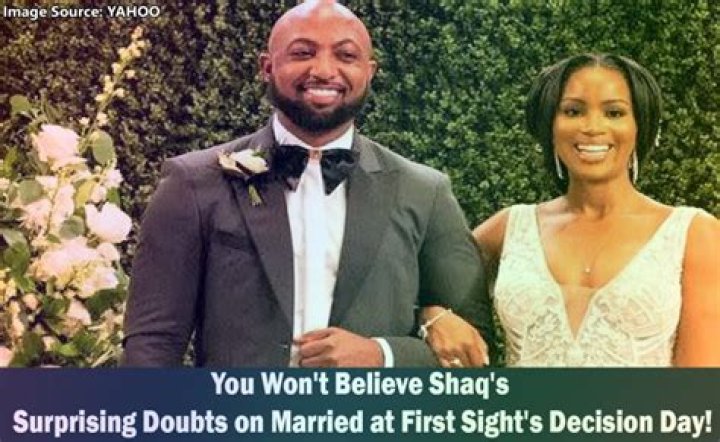 As decision day approaches, Married at First Sight couple Derek Sherman