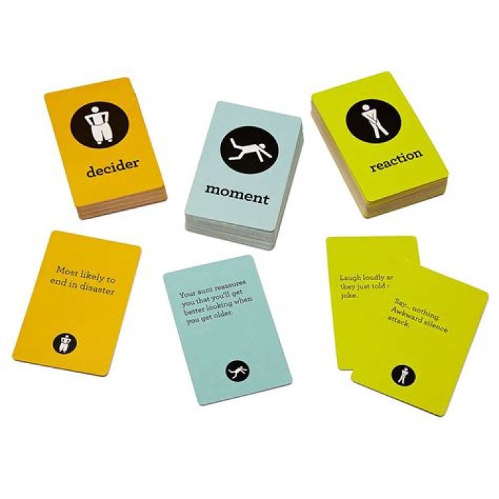 Awkward Moment Card Game embarrassing game, silly
