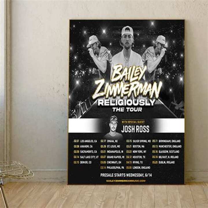 Bailey Zimmerman announces 2024 headlining world tour Substream Magazine