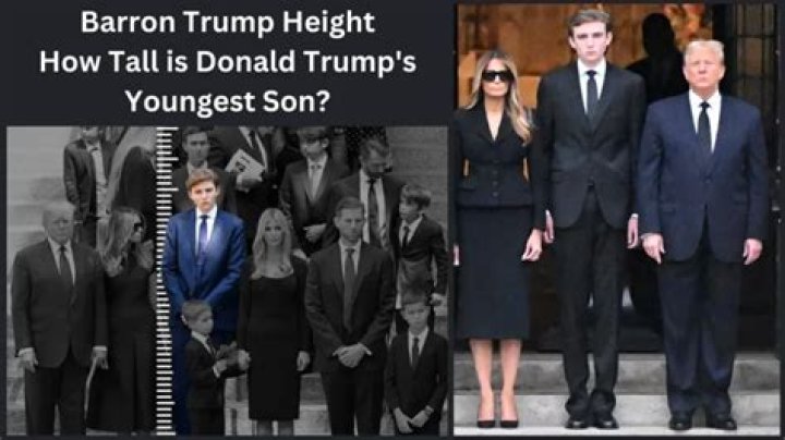 Barron Trump age, height Donald Trump&rsquo;s son is an absolute giant