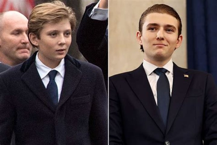 Barron Trump's Dramatic Transformation Through The Years