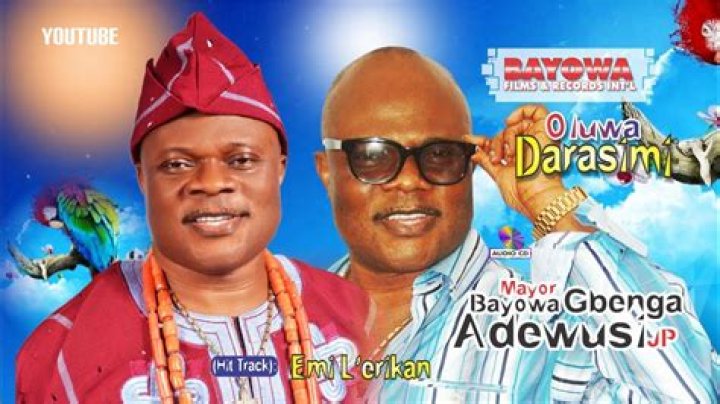 BAYOWA GBENGA ADEWUSI / new full album / OLUWA DARA SI MI / EMI LERI