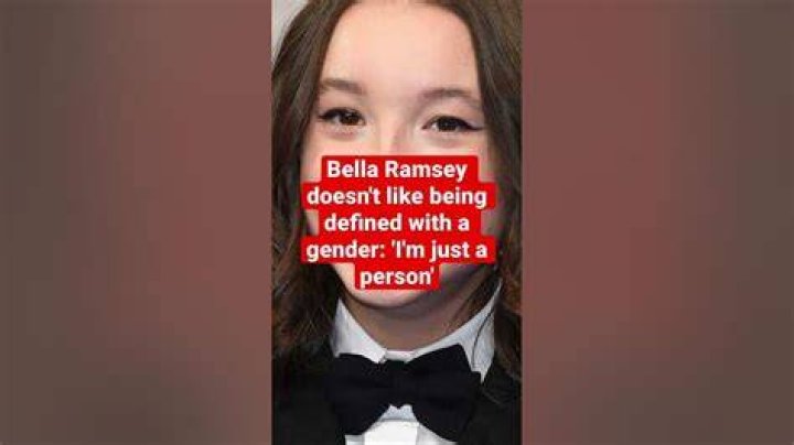 Bella Ramsey Doesn't Want To Be Gendered But Couldn't Care Less About