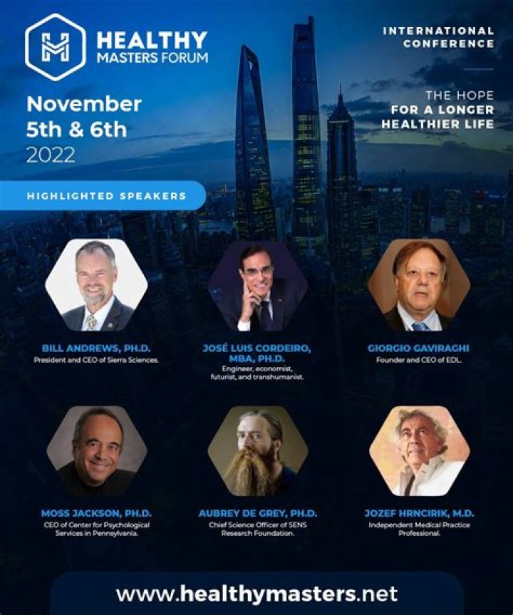 BEN BEST Healthy Masters International Conference