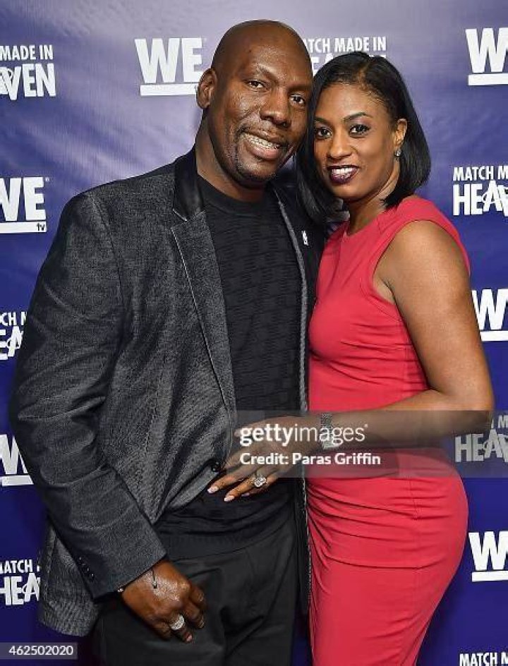 Ben Tankard and Jewell Tankard attend WE tv's "Match Made In Heaven