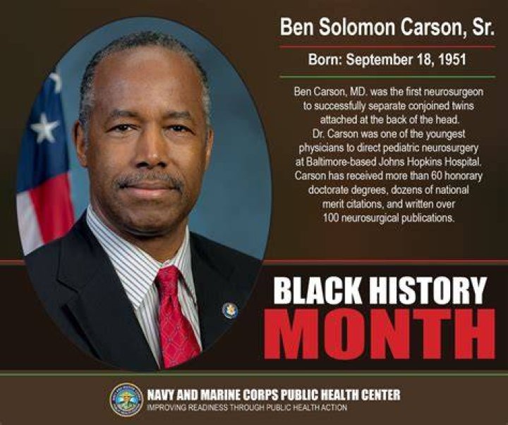 Benjamin S. Carson (1951 ) &bull;