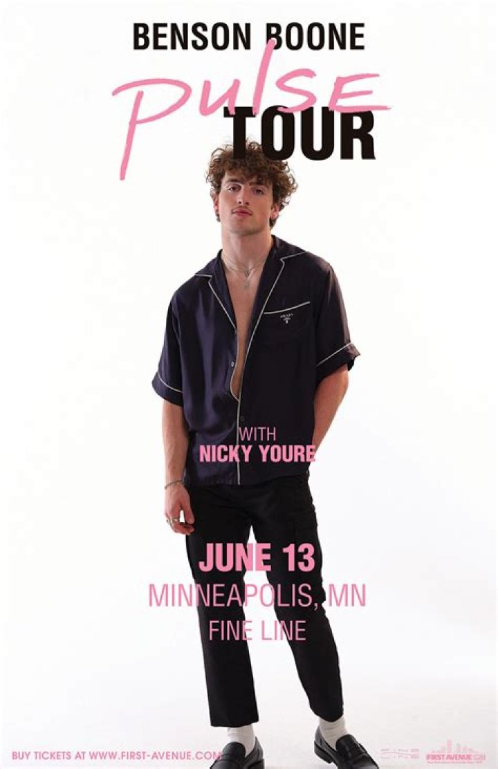 Benson Boone Tickets, 2023 Concert Tour Dates Ticketmaster CA