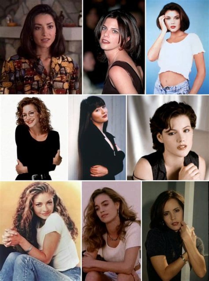 Beverly Hills, 90210 Stars Their Beauty Looks Now and Then Glamour
