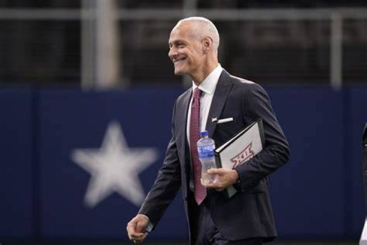 Big 12 commissioner Brett Yormark's conversations may provide good