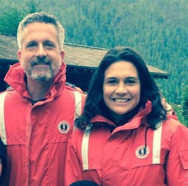 Bill Simmons with wife Kari Simmons Celebrities InfoSeeMedia