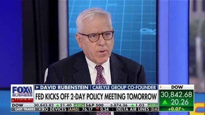 Billionaire David Rubenstein raps and it’s as terrible as you’d expect