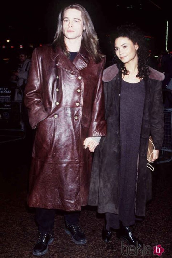 Brad Pitt y Thandie Newton Las mujeres de la vida de Brad Pitt Foto