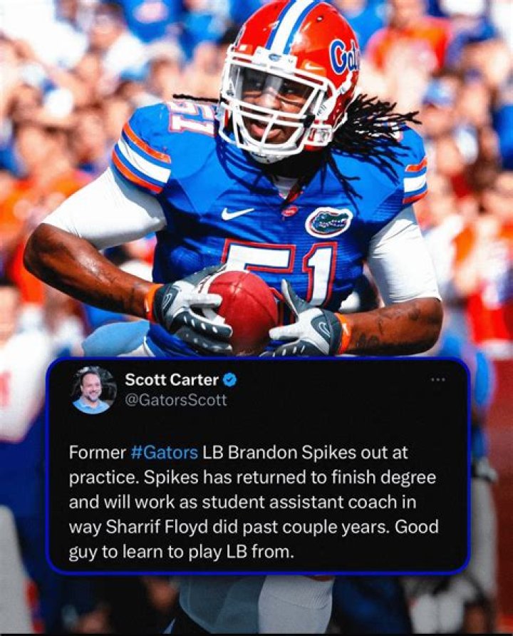 Brandon Spikes Won Titles at Florida, But Where is He Now? FanBuzz