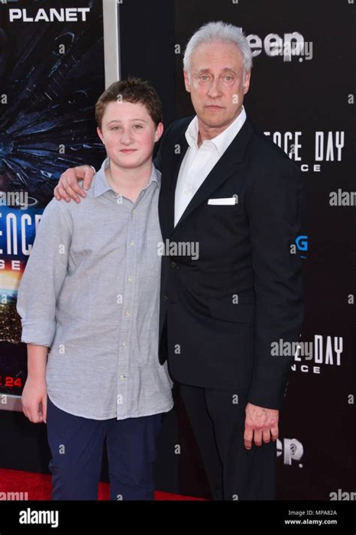 Brent Spiner and son 043 at The premiere of 20th Century Fox's