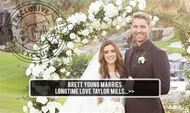 Brett Young Marries Longtime Love Taylor Mills in Stunning California