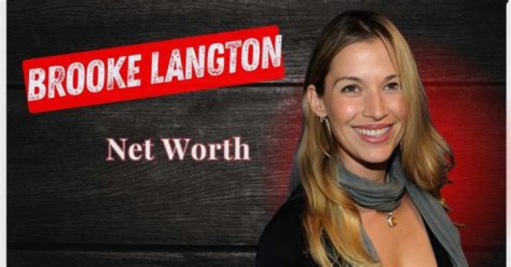 Brooke Langton bio edad, medidas, marido Legit.ng Steve Walton's