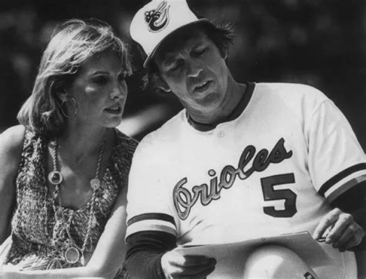 Brooks Robinson and his wife, Connie. Major league baseball players