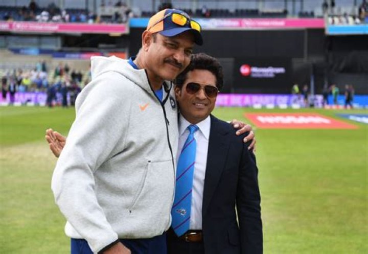 Buy RAVI SHASTRI WITH HIS WIFE RITU SHASTRI Pictures, Images, Photos By