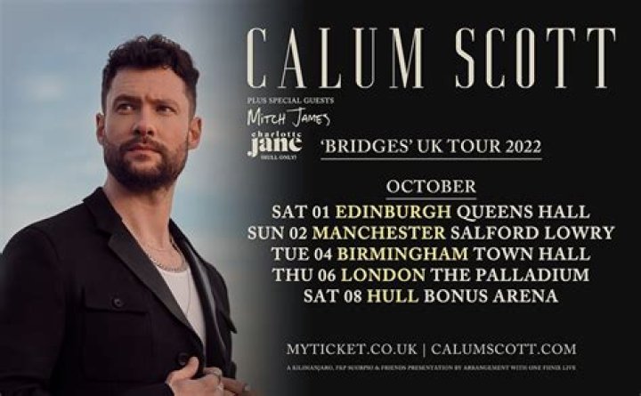 Calum Scott Bonus Arena Hull