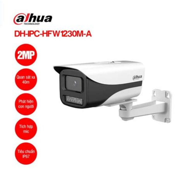 Camera IP 2MP Dahua IPCHFW1230 Camera B&agrave;u B&agrave;ng, B&igrave;nh Dương M&aacute;y t&iacute;nh