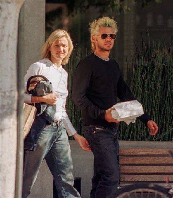 Cameron Diaz and Jared Leto💕 Follow 80slolita for more🍒🌠