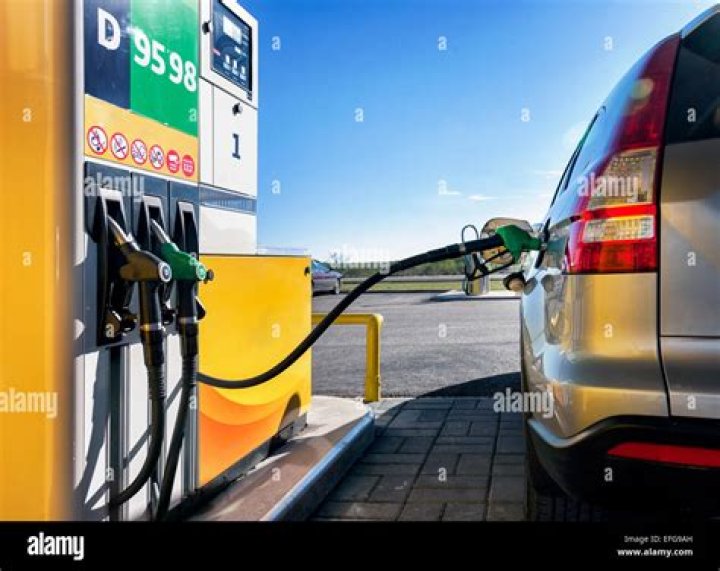 Car In A Gas Station Vector SVG Icon SVG Repo