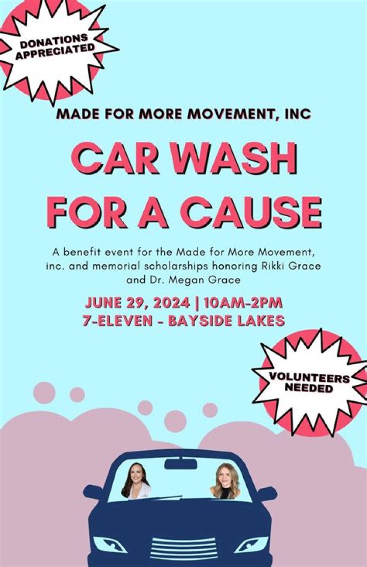 Car Wash for a Cause a benefit event for Delaney Kremer, Otting Body