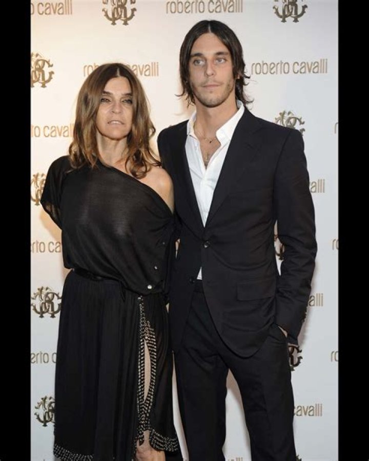 Carine Roitfeld et son fils Vladimir Restoin Roitfeld &agrave; Cannes, le 18